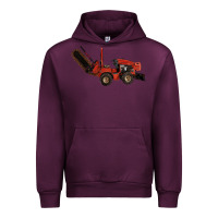 Mauve Wine red ditch witch Urban Hoodie - LillyAllenDesigns