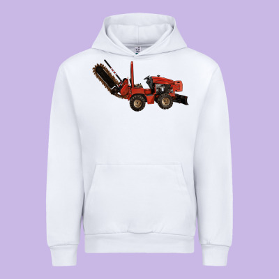 Red Ditch Witch Urban Hoodie Designed By Lillyallendesigns