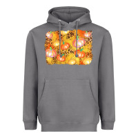 Storm fall pumpkin background Heavyweight Hoodie - AdoDesignShop