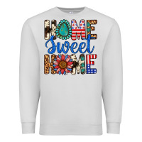 Dove Grey Home Sweet Home Premium Sweatshirt - LillyAllenDesigns