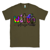 Army Green witch please Classic Tee - CowhideDigitalArt