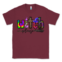 Burgundy witch please Classic Tee - CowhideDigitalArt