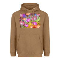 Toasted Coconut colourful pumpkin background Heavyweight Hoodie - AdoDesignShop