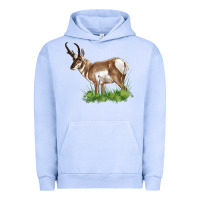 Pigment Grape Ice pronghorn Urban Hoodie - LillyAllenDesigns