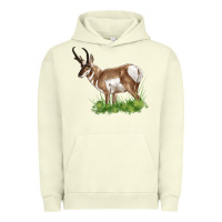 Pigment Pistachio pronghorn Urban Hoodie - LillyAllenDesigns