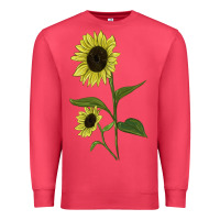 Cardinal Buttercream Sunflower Premium Sweatshirt - LillyAllenDesigns
