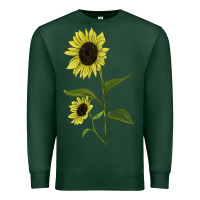 Sports Green Buttercream Sunflower Premium Sweatshirt - LillyAllenDesigns