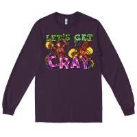 Plum let's get cray Long Sleeve Tee - FaDigitalArtStudio