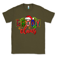 Army Green Christmas brody claus Classic Tee - FaDigitalArtStudio
