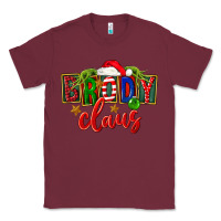Burgundy Christmas brody claus Classic Tee - FaDigitalArtStudio