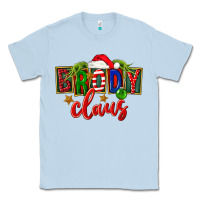 Dusty Blue Christmas brody claus Classic Tee - FaDigitalArtStudio