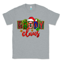 Heather Grey Christmas brody claus Classic Tee - FaDigitalArtStudio