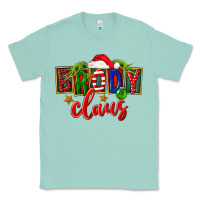 Seafoam Christmas brody claus Classic Tee - FaDigitalArtStudio