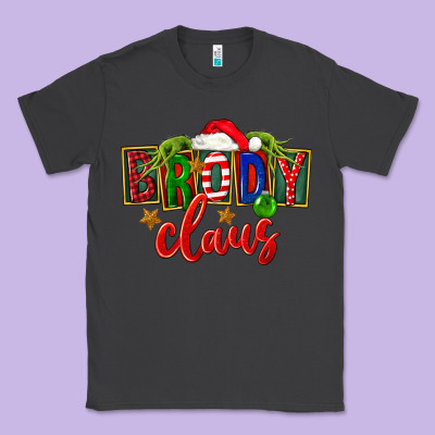 Christmas Brody Claus Classic Tee Designed By Fadigitalartstudio
