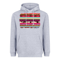 Heather Grey aztec western leopard cowhide background Heavyweight Hoodie - AdoDesignShop