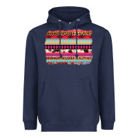 Navy aztec western leopard cowhide background Heavyweight Hoodie - AdoDesignShop