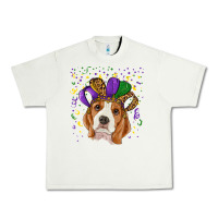 Pistachio mardi gras beagle Urban Heavy Tee - RanaPortraitStore