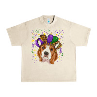 Sandshell mardi gras beagle Urban Heavy Tee - RanaPortraitStore