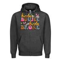 Charcoal Heather kinda boujee kinda broke Zipper Hoodie - JahusDesignShop
