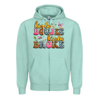 Seafoam kinda boujee kinda broke Zipper Hoodie - JahusDesignShop