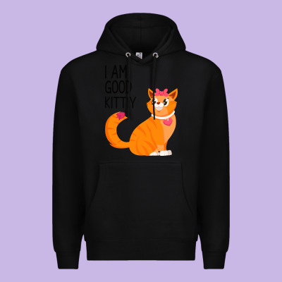 I Am Good Kittiy Premium Hoodie Designed By Bettercallsaul