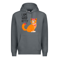 Rock I Am Good Kittiy Premium Hoodie - Bettercallsaul
