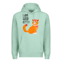 Seafoam I Am Good Kittiy Premium Hoodie - Bettercallsaul
