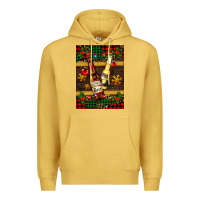 Antique Gold snow and beer bottles Premium Hoodie - AdoDesignShop