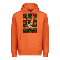 Carrot snow and beer bottles Premium Hoodie - AdoDesignShop