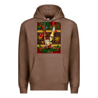 Chestnut snow and beer bottles Premium Hoodie - AdoDesignShop