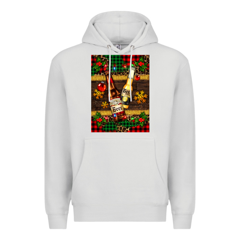 Snow And Beer Bottles Premium Hoodie by AdoDesignShop | Teevron