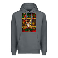 Rock snow and beer bottles Premium Hoodie - AdoDesignShop