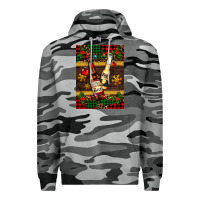Slate Camo snow and beer bottles Premium Hoodie - AdoDesignShop