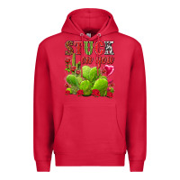 Cardinal stuck on you Premium Hoodie - NancyCooperArtShop