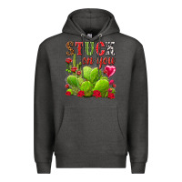 Charcoal Heather stuck on you Premium Hoodie - NancyCooperArtShop