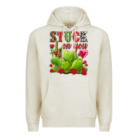 Oatmeal Heather stuck on you Premium Hoodie - NancyCooperArtShop