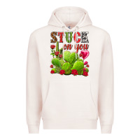 Pale Pink stuck on you Premium Hoodie - NancyCooperArtShop