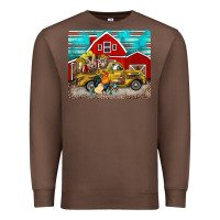 Chestnut western truck farm animals mousepad Premium Sweatshirt - BarkalooDesign