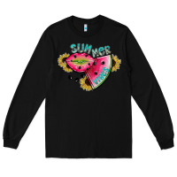 Black summer vibes Long Sleeve Tee - SublimationCraftShop