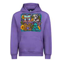 Tulip western leopard mema Urban Hoodie - LillyAllenDesigns