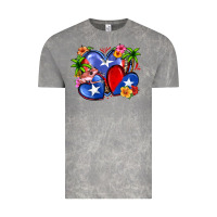 Puerto Rico Hearts Vintage Tee | Teevron