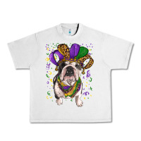 Lunar Rock mardi gras hat  english bulldog Urban Heavy Tee - RanaPortraitStore
