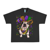 Pigment Black mardi gras hat  english bulldog Urban Heavy Tee - RanaPortraitStore