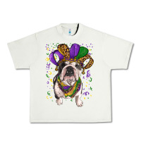 Pistachio mardi gras hat  english bulldog Urban Heavy Tee - RanaPortraitStore