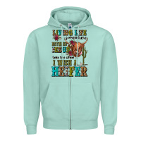 Seafoam living life somewhere between jesus take the wheel Zipper Hoodie - JahusDesignShop