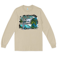 Mushroom summer vibes Long Sleeve Tee - SublimationCraftShop