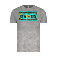 Cloud Rock teacher license plate Vintage Tee - BarkalooDesign
