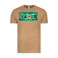 Vintage Camel teacher license plate Vintage Tee - BarkalooDesign