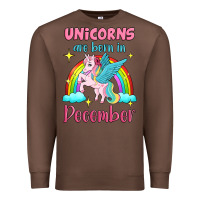 Chestnut unicorns are born in december Premium Sweatshirt - Jasminsmagicworld