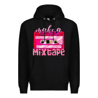 Black make a mixtape cassette Premium Hoodie - NancyCooperArtShop